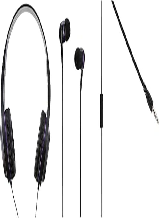 Hoco w24 - enlighten headphones with mic set, Wired